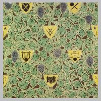 Wallpaper design by C F A Voysey, produced in 1930..jpg